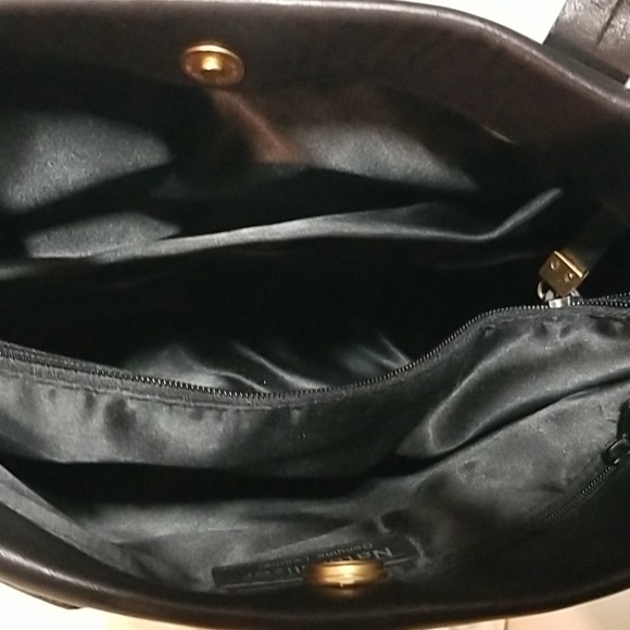Naturalizer Black Leather Small Tote - Picture 6 of 10
